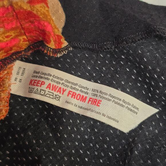 NWOT Intimately Free People Floral Haze Printed Mini Slip Dress XS - Picture 6 of 7